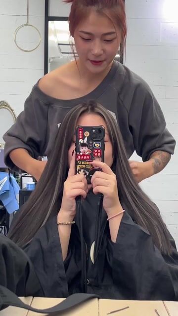 歐美線條染作品，設計師 Belly台北設計師🍓，台北中正區Nooa Hair