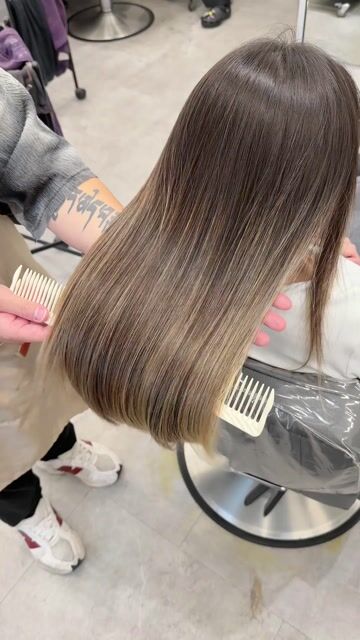 漂後縮毛矯正作品，設計師 阿軒，高雄左營區川hair styling