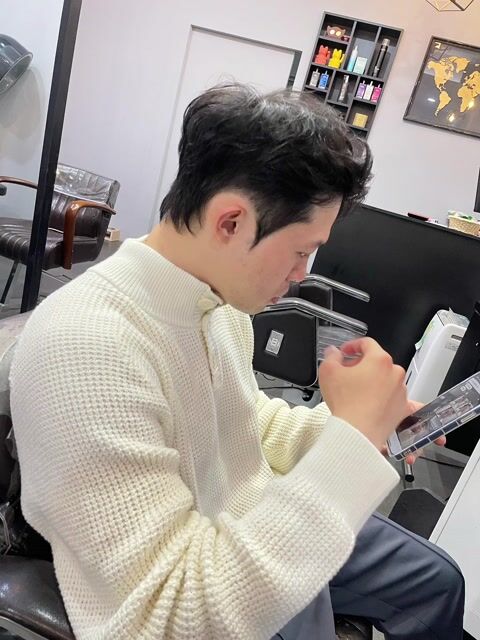 狼尾、男生髮型、中性髮型