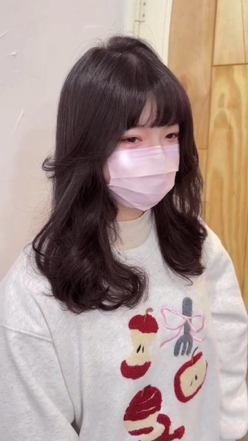 韓式鬆軟燙作品，設計師 黃詩涵(Miyake)，宜蘭宜蘭市80s hair