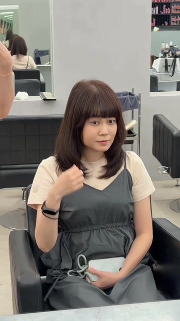 可可棕色作品，設計師 小白，高雄新興區凡雲髮妝造型