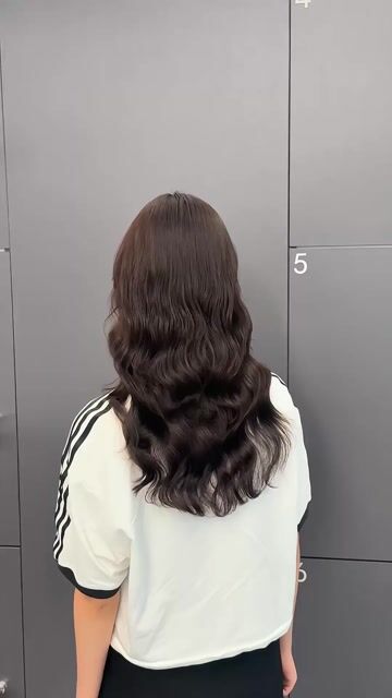 電棒感燙髮作品，設計師 佐拉，台中北區裏hair尚德店