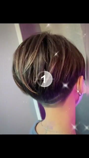 女生極短髮 x 刻線藝術