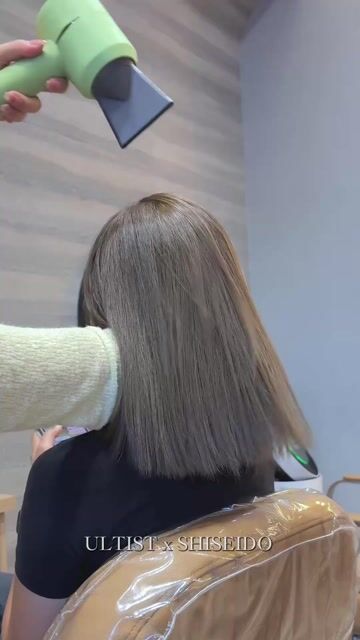 霧月奶灰棕作品，設計師 Nancy，高雄苓雅區絲光苒苒