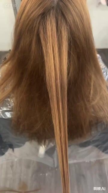 薄荷米棕綠作品，設計師 Mibo-時尚美髮造型，新北三重區Onehair時尚美髮造型