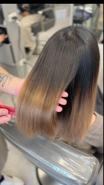 漂後縮毛作品，設計師 阿軒，高雄左營區川hair styling