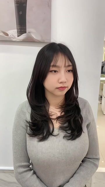 層次燙髮作品，設計師 Sindy，新北板橋區AT22