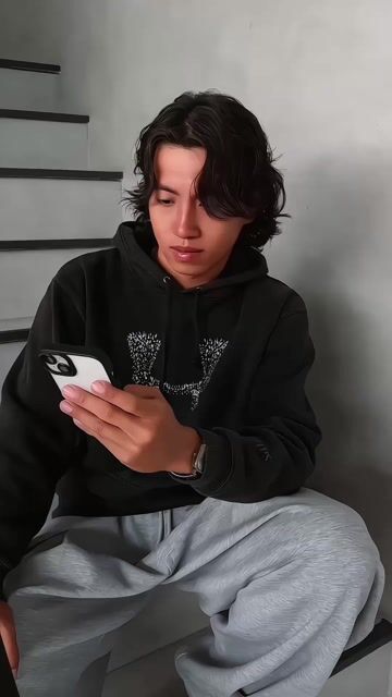中長髮日系卷作品，設計師 柒，高雄左營區緒玖沙龍