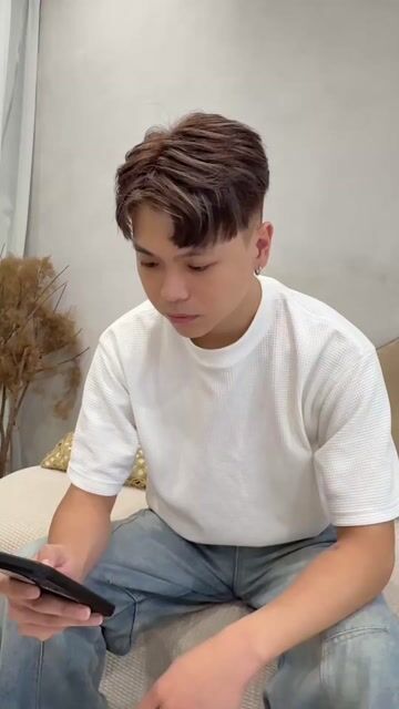 男士線條染作品，設計師 Gina，台北中山區Holly南西店