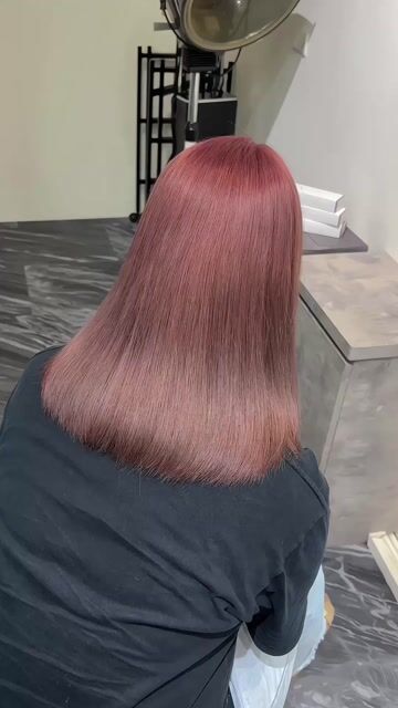粉霧棕作品，設計師 Ian，高雄左營區Zone Hair