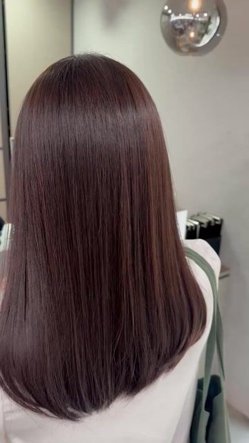 霧感髮色作品，設計師 Zona，台北松山區KOMM HAIR