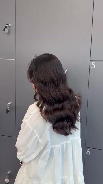 電棒感燙髮作品，設計師 佐拉，台中北區裏hair尚德店