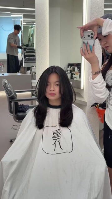 層次剪作品，設計師 Ori/歐梨，台中北區裏hair台中店
