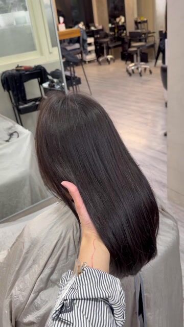 自然縮毛矯正作品，設計師 Jay杰✂️，台北大安區貳肆 24 Hair Salon