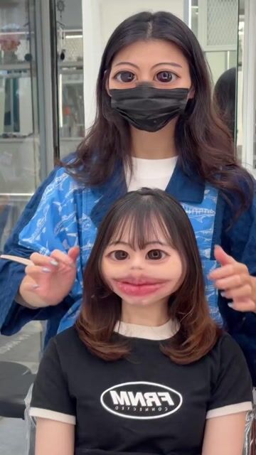 縮毛矯正 X 層次燙作品，設計師 拉波LABo，台北信義區KOMM Hair