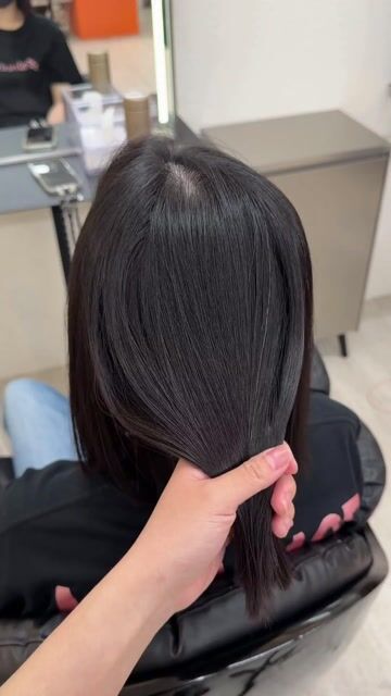 縮毛矯正作品，設計師 Lynn，台北大安區Mpalace 大安店