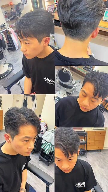 韓系73分作品，設計師 小9，高雄三民區99 Barbershop