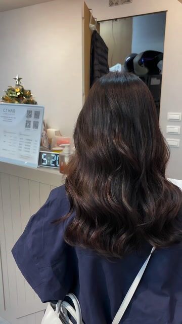 電棒感燙髮作品，設計師 Hiro，基隆仁愛區C.T HAIR