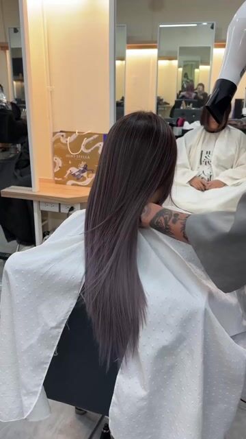 巴黎画染｜Purple Ash 💜作品，設計師 icon，台北大同區關於髮廊