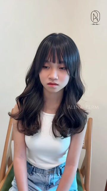 浪漫捲髮作品，設計師 Alina，台南中西區苒苒hair salon