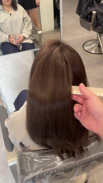 縮毛矯正作品，設計師 Grace，高雄左營區川hair salon