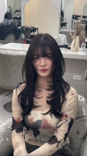 層次髮型作品，設計師 Tina珮汶，台北中山區Sieg 中山店