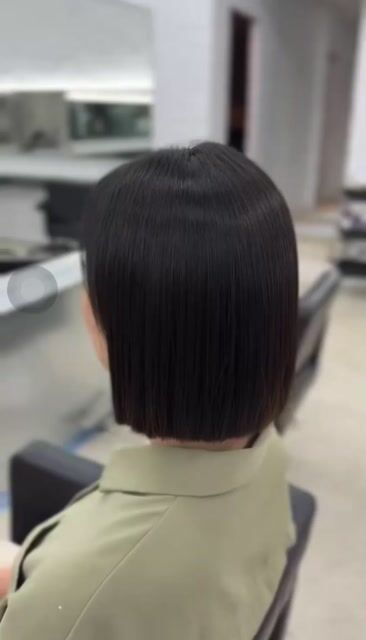 縮毛矯正作品，設計師 涵涵，高雄左營區尤拿