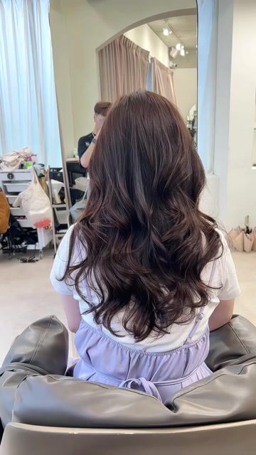 韓系燙髮作品，設計師 Allan，高雄左營區川 hairstyling