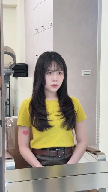 韓系層次剪作品，設計師 Lisa，台中南屯區O3O南屯店