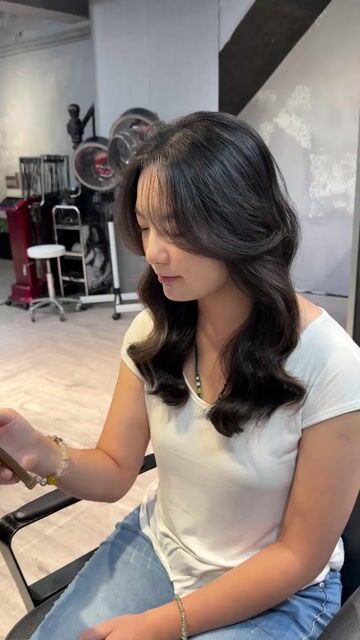 韓式燙髮作品，設計師 莉絲Lisi，新北新莊區rEborn Hair | 赤峰中山