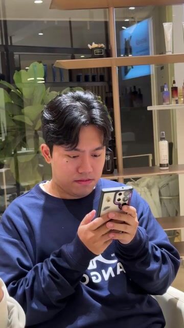男生紋理燙作品，設計師 Kacie凱西，台北大安區Senn Haus Salon