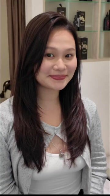 層次剪作品，設計師 Yuri，台北大同區He&She Hair Salon