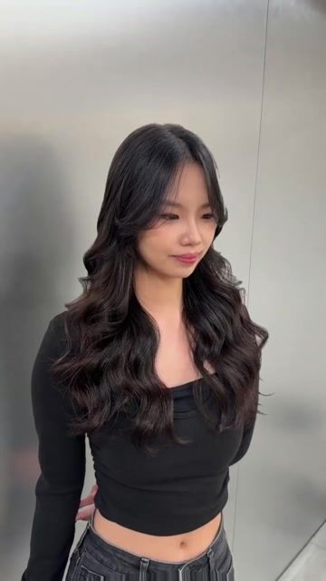 電棒燙作品，設計師 髮型師莉莉，台北中山區Komm Hair 松江店