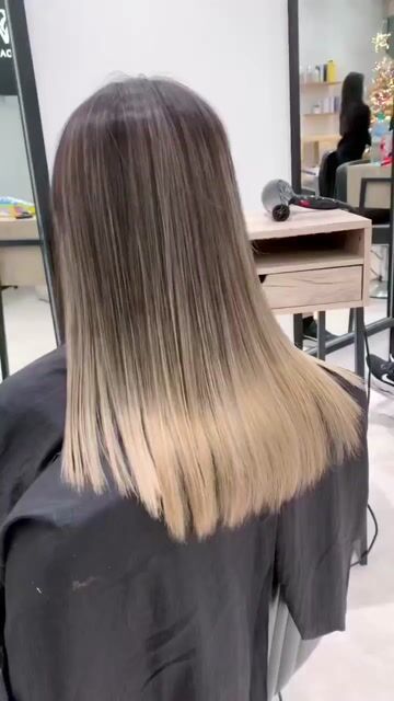 畫染➕奶茶色作品，設計師 Howard｜豪爾，台中西區W.D hair salon 美村店