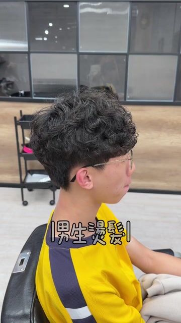 韓系捲髮作品，設計師 Allan/大帥，台中豐原區Sunrise日初髮藝