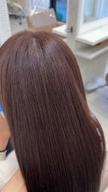 柔霧冷棕作品，設計師 Amy，高雄左營區Ram hair studio