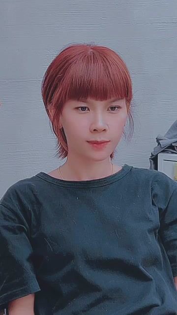 女生短髮、掛耳短髮作品，設計師 Ann🎈，高雄鼓山區尤拿髮藝 青海館
