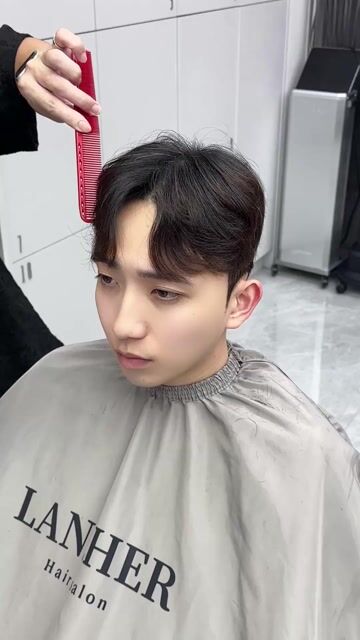 韓感氣墊中分作品，設計師 哲杏，新竹東區青河 Salon