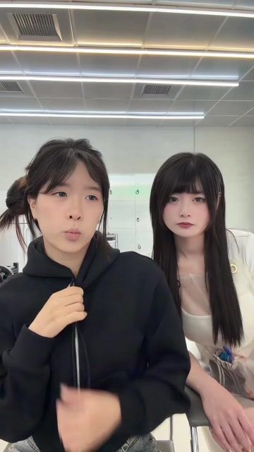 羽毛層次作品，設計師 irene，台中北屯區Faye hair salon