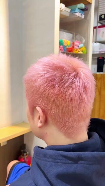 特殊髮色—玫瑰粉