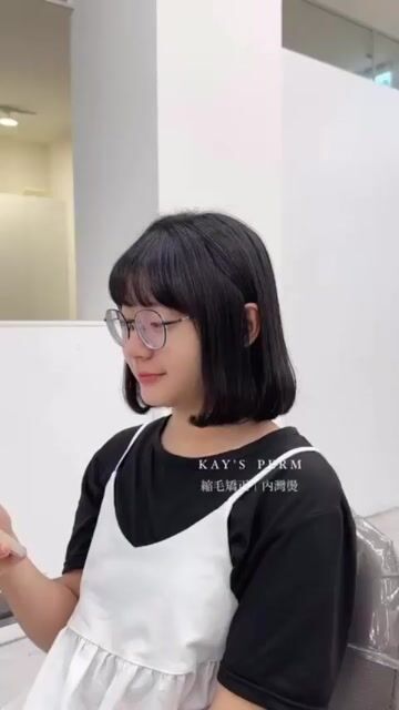 縮毛內灣燙作品，設計師 Kay，台中北屯區S.coii太原店