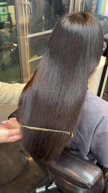 縮毛矯正燙作品，設計師 Nina🤍，台北萬華區暖暖Nuan hair