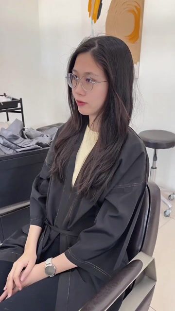 層次燙作品，設計師 Jo 喬，台南北區空白Blank Cafe&Hair