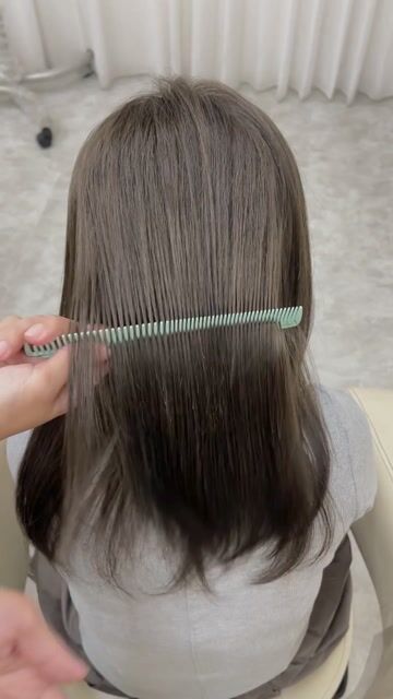 榛果米棕作品，設計師 Mona🌻，桃園中壢區TAGI hair復興店