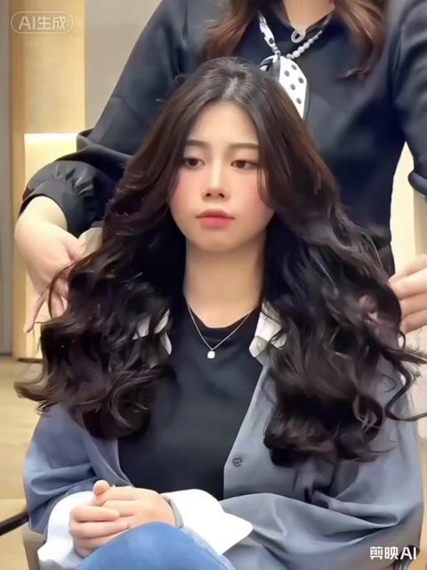 浪漫法式慵懶捲🌹作品，設計師 Nancy，高雄苓雅區絲光苒苒