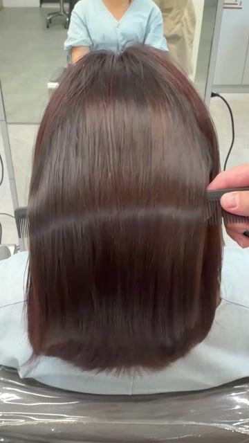 縮毛矯正作品，設計師 阿軒，高雄左營區川hair styling