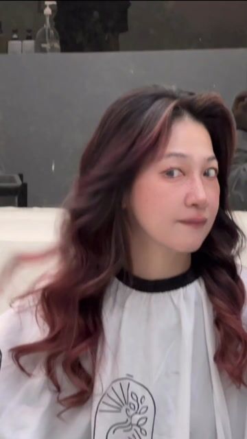 歐美系霧感手刷染作品，設計師 Raya，台中西屯區Korewa 大隆