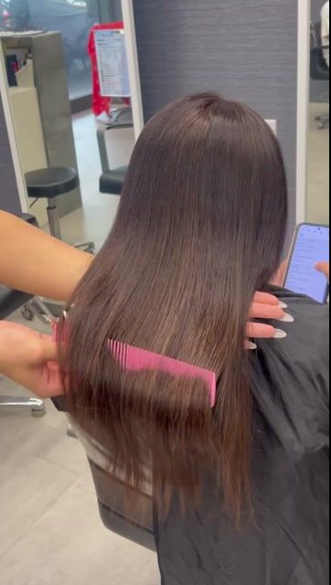 縮毛矯正作品，設計師 恩恩，新北中和區Wor hair