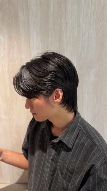 男士分線燙作品，設計師 Kacie凱西，台北大安區Senn Haus Salon