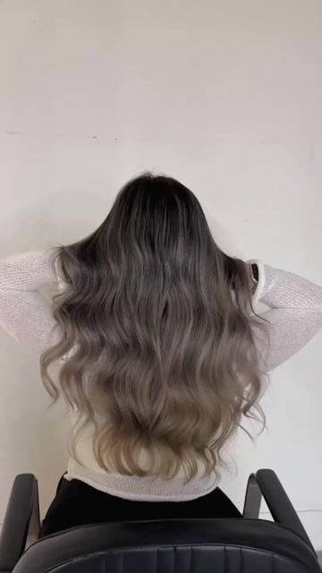 巴黎畫染作品，設計師 Gina，台北中山區Holly南西店